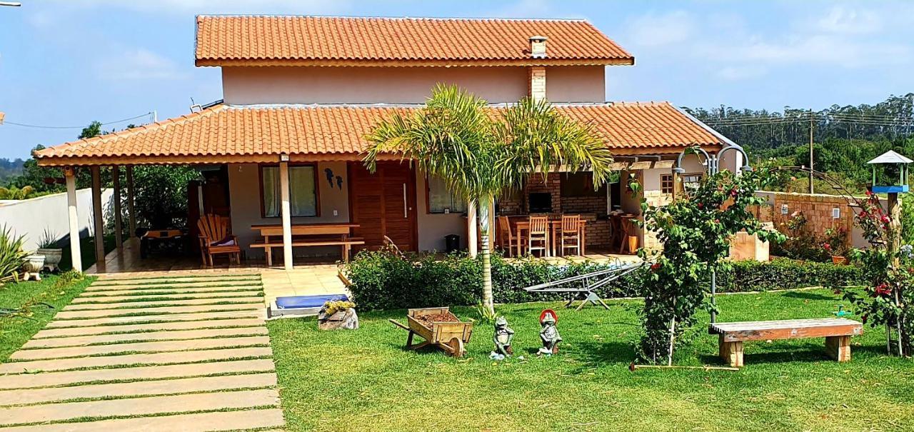 Resort&Lazer Piscinas, Beach Tenis, Bike, Golfe, Pesca, Ar, Wifi Fibra, Tv A Cabo E Lareira Águas de Santa Barbara Exterior foto